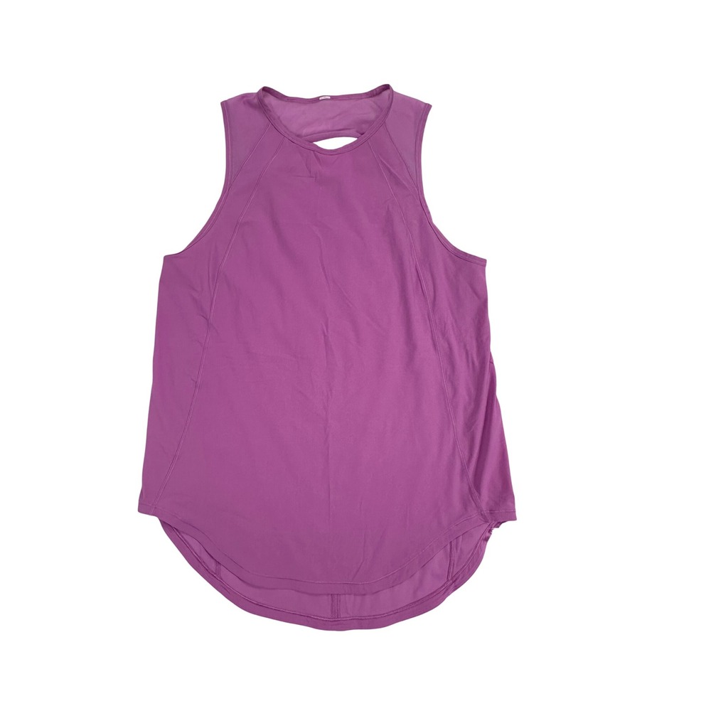 Lululemon Sculpt Tank Top Mesh Back Keyhole Sleeveless Womensā size 6/8